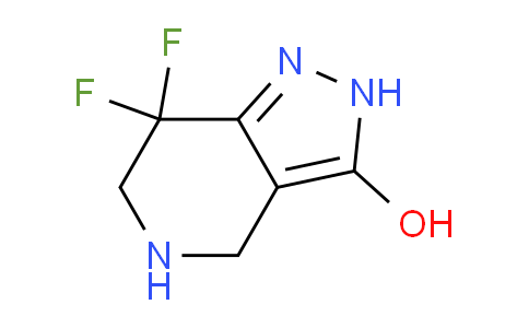 1283720-90-0 | 2H-Pyrazolo[4,3-c]pyridin-3-ol, 7,7-difluoro- 4,5,6,7-tetrahydro-