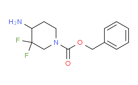 1255667-38-9 | 1-Piperidinecarboxylic acid, 4-amino-3,3-difluoro-, phenylmethyl ester