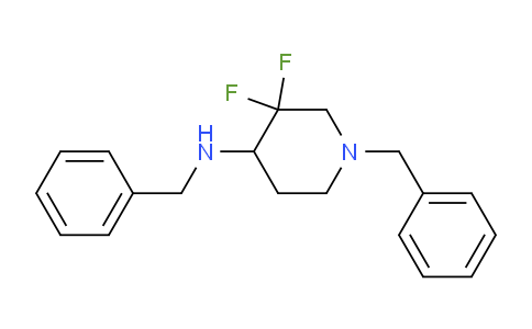 1334418-20-0 | 4-Piperidinamine, 3,3-difluoro-N,1-bis(phenylmethyl)-