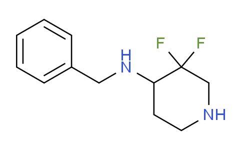 1206540-63-7 | 4-Piperidinamine, 3,3-difluoro-N-(phenylmethyl)-
