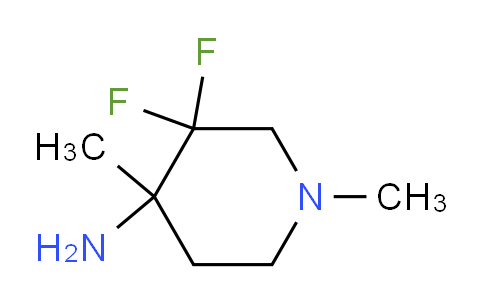 1785094-09-8 | 4-Piperidinamine, 3,3-difluoro-1,4-dimethyl-