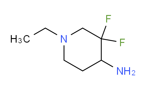 1315494-58-6 | 4-Piperidinamine, 1-ethyl-3,3-difluoro-