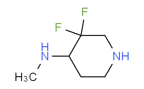 1334412-36-0 | 4-Piperidinamine, 3,3-difluoro-N-methyl-