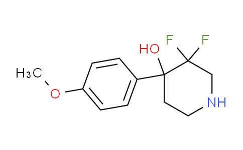 1334413-01-2 | 4-Piperidinol, 3,3-difluoro-4-(4-methoxyphenyl)-