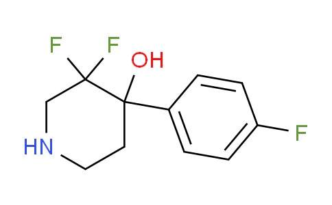 1334417-62-7 | 4-Piperidinol, 3,3-difluoro-4-(4-fluorophenyl)-
