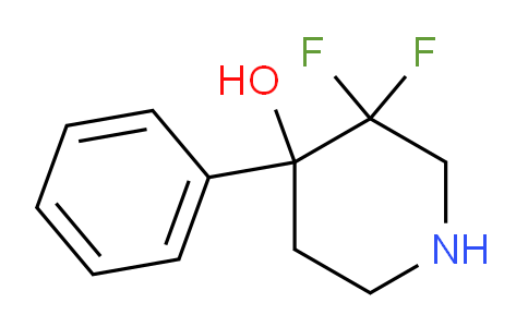 1334417-53-6 | 4-Piperidinol, 3,3-difluoro-4-phenyl-