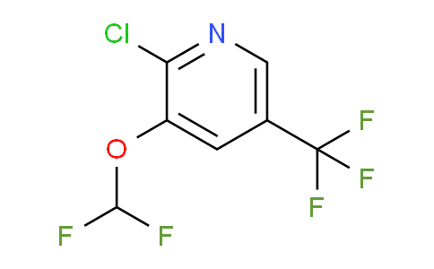1807264-03-4 | 2-chloro-3-(difluoromethoxy)-5-(trifluoromethyl)pyridine