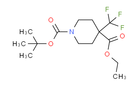 1255099-09-2 | 1-tert-butyl 4-ethyl 4-(trifluoromethyl)piperidine-1,4-dicarboxylate