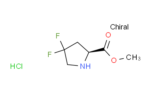 156046-05-8 | (S)-methyl 4,4-difluoropyrrolidine-2-carboxylate hydrochloride
