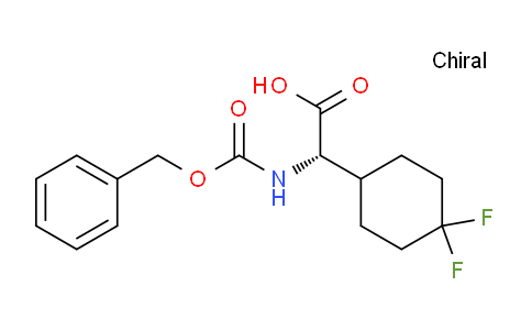 1266228-88-9 | (S)-2-(((benzyloxy)carbonyl)amino)-2-(4,4-difluorocyclohexyl)acetic acid