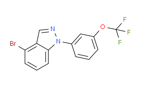 1207478-56-5 | 4-bromo-1-(3-(trifluoromethoxy)phenyl)-1H-indazole