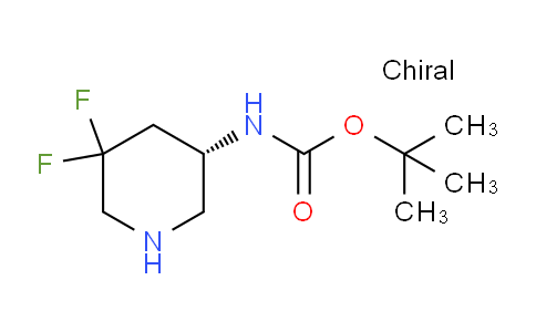 1932109-72-2 | (S)-tert-butyl 5,5-difluoropiperidin-3-ylcarbamate