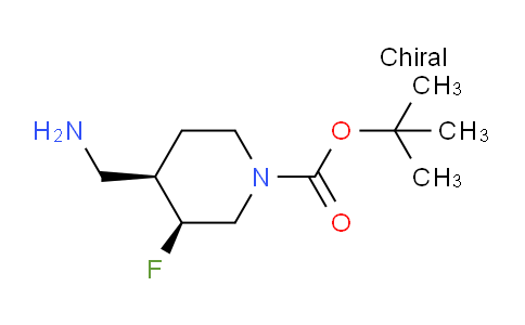 1952294-71-1 | (3S,4R)-tert-butyl 4-(aminomethyl)-3-fluoropiperidine-1-carboxylate