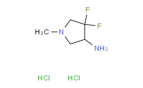 1783940-80-6 | 4,4-difluoro-1-methylpyrrolidin-3-amine dihydrochloride