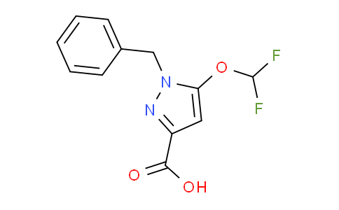 1710661-08-7 | 1-benzyl-5-(difluoromethoxy)-1H-pyrazole-3-carboxylic acid