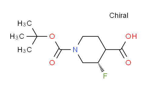 2306259-55-0 | (3S)-1-(tert-butoxycarbonyl)-3-fluoropiperidine-4-carboxylic acid