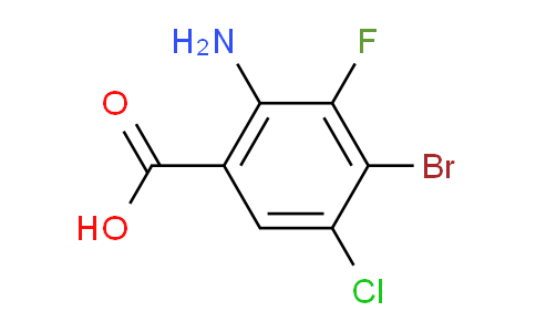 1698027-17-6 | 2-amino-4-bromo-5-chloro-3-fluorobenzoic acid