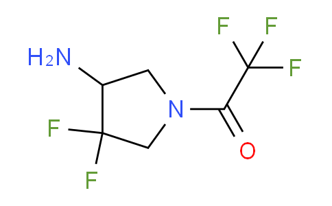 1781989-92-1 | 1-(4-amino-3,3-difluoropyrrolidin-1-yl)-2,2,2-trifluoroethanone
