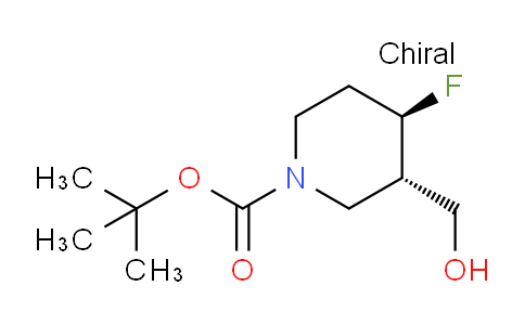 1903839-17-7 | (Trans)-tert-butyl 4-fluoro-3-(hydroxymethyl)piperidine-1-carboxylate