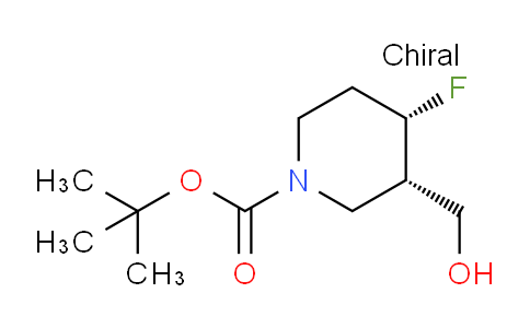 1903828-50-1 | (Cis)-tert-butyl 4-fluoro-3-(hydroxymethyl)piperidine-1-carboxylate