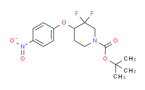 2101206-39-5 | tert-Butyl-3,3-difluor-4-(4-nitrophenoxy)piperidin-1-carboxylat