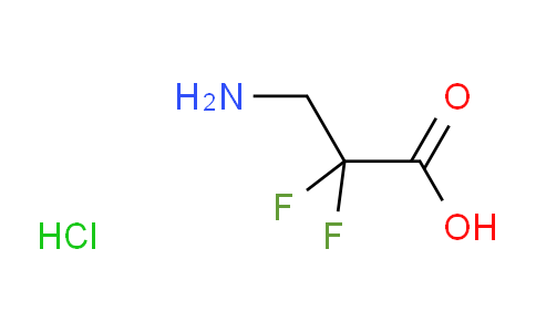 1159825-06-5 | 3-amino-2,2-difluoropropanoic acid hydrochloride