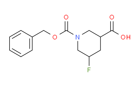 1864057-90-8 | 1-(benzyloxycarbonyl)-5-fluoropiperidine-3-carboxylic acid