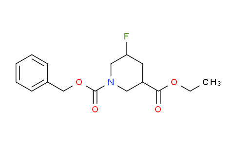 1823995-53-4 | 1-benzyl 3-ethyl 5-fluoropiperidine-1,3-dicarboxylate