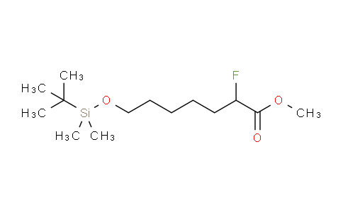 1864056-66-5 | methyl 7-(tert-butyldimethylsilyloxy)-2-fluoroheptanoate