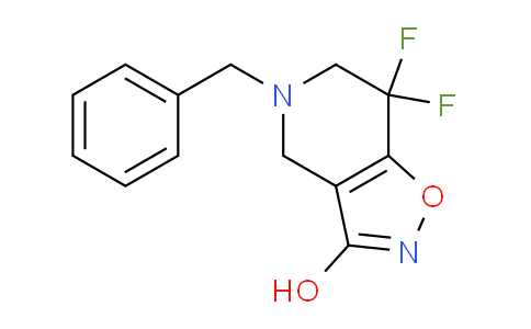 1823265-27-5 | 5-benzyl-7,7-difluoro-4,5,6,7-tetrahydroisoxazolo[4,5-c]pyridin-3-ol