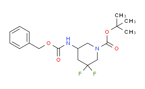 1356338-58-3 | tert-Butyl-5-(benzyloxycarbonylamino)-3,3-difluorpiperidin-1-carboxylat