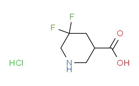 1255666-96-6 | 5,5-difluoropiperidine-3-carboxylic acid hydrochloride
