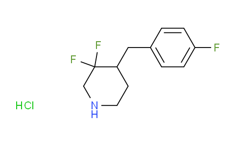 1334415-38-1 | 3,3-difluoro-4-(4-fluorobenzyl)piperidine hydrochloride