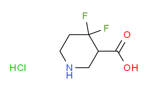 1303973-15-0 | 4,4-difluoropiperidine-3-carboxylic acid hydrochloride