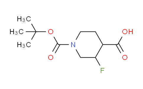 1303974-46-0 | 1-(tert-butoxycarbonyl)-3-fluoropiperidine-4-carboxylic acid