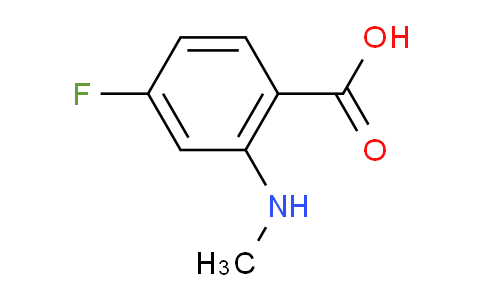 OF26385 | 128992-62-1 | 4-fluoro-2-(methylamino)benzoic acid