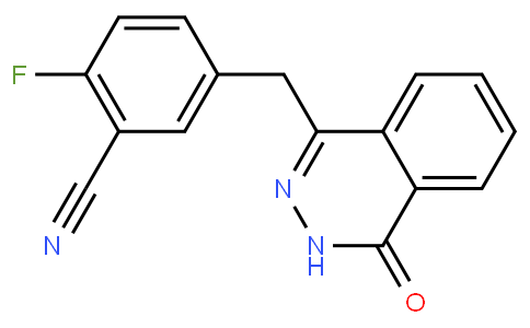 1021298-68-9 | 5-[(3.4-二氢-4-氧代-1-酞嗪基）甲基]-2-氟苯腈