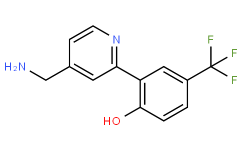 2-(4-(Aminomethyl)pyridin-2-yl)-4-(trifluoromethyl)phenol