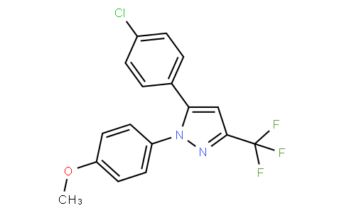 188817-13-2 | 5-(4-氯苯基)-1-(4-甲氧基苯基)-3-(三氟甲基)-1H-吡唑
