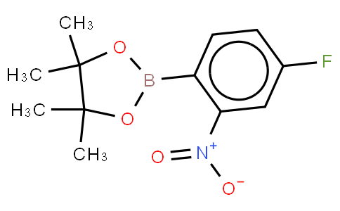 1288978-82-4 | 1,3,2-Dioxaborolane,2-(4-fluoro-2-nitrophenyl)-4,4,5,5-tetramethyl-