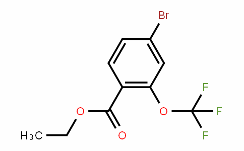 TF10670 | 933785-18-3 | Ethyl 4-bromo-2-(trifluoromethoxy)benzoate
