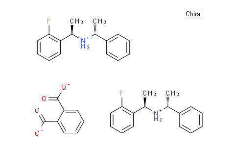 820208-98-8 | [(1R)-1-(2-氟苯基)乙基][(1R)-1-苯乙基]邻苯二甲酸铵