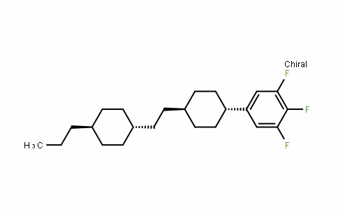 131819-24-4 | 1,2,3-Trifluoro-5-[trans-4-[2-(trans-4-propylcyclohexyl)ethyl]cyclohexyl]-benzene