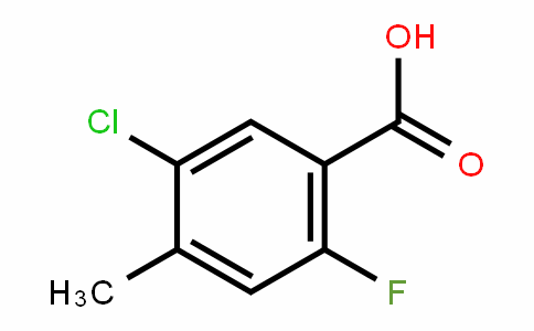 1263274-67-4 | 5-Chloro-2-fluoro-4-methylbenzoic acid