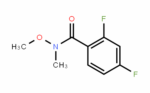 198967-25-8 | 2,4-Difluoro-N-methoxy-N-methylbenzamide