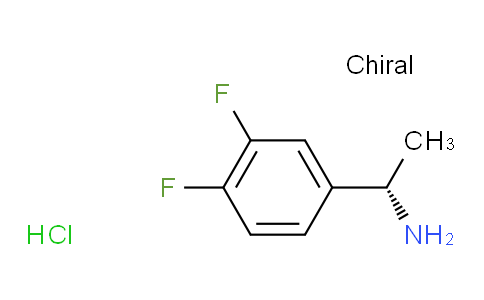 1212972-48-9 | (S)-1-(3,4-二氟苯基)乙胺盐酸盐