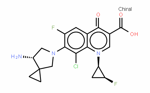163253-35-8 | 7-[(7S)-7-氨基-5-氮杂螺[2.4]庚烷-5-基]-8-氯-6-氟-1-[(1R,2S)-2-氟环丙基]-1,4-二氢-4-氧代喹啉