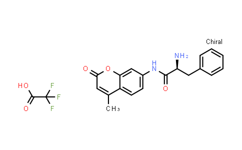 (S)-2-aMino-N-(4-methyl-2-oxo-2H-chromen-7-YL)-3-phenylpropanamide 2,2,2-trifluoroacetate