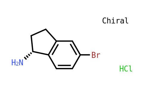(R)-5-Bromo-2,3-dihydro-1H-inden-1-amine hydrochloride