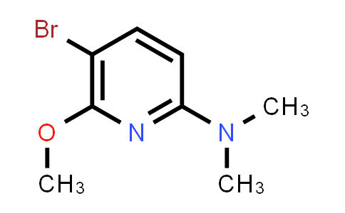 5-Bromo-6-methoxy-n,n-dimethylpyridin-2-amine
